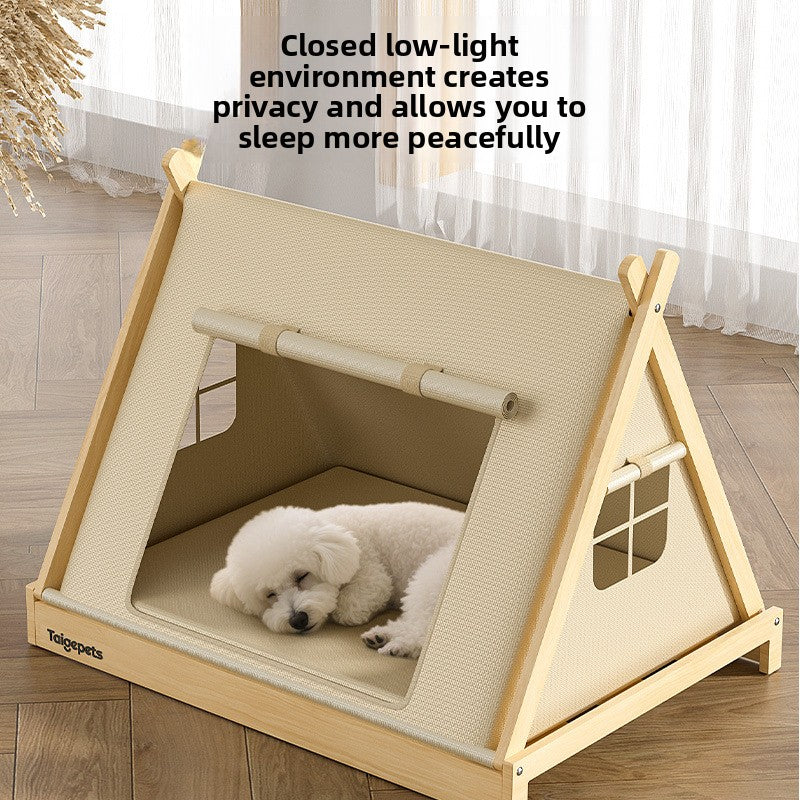 Wooden Pet Bed