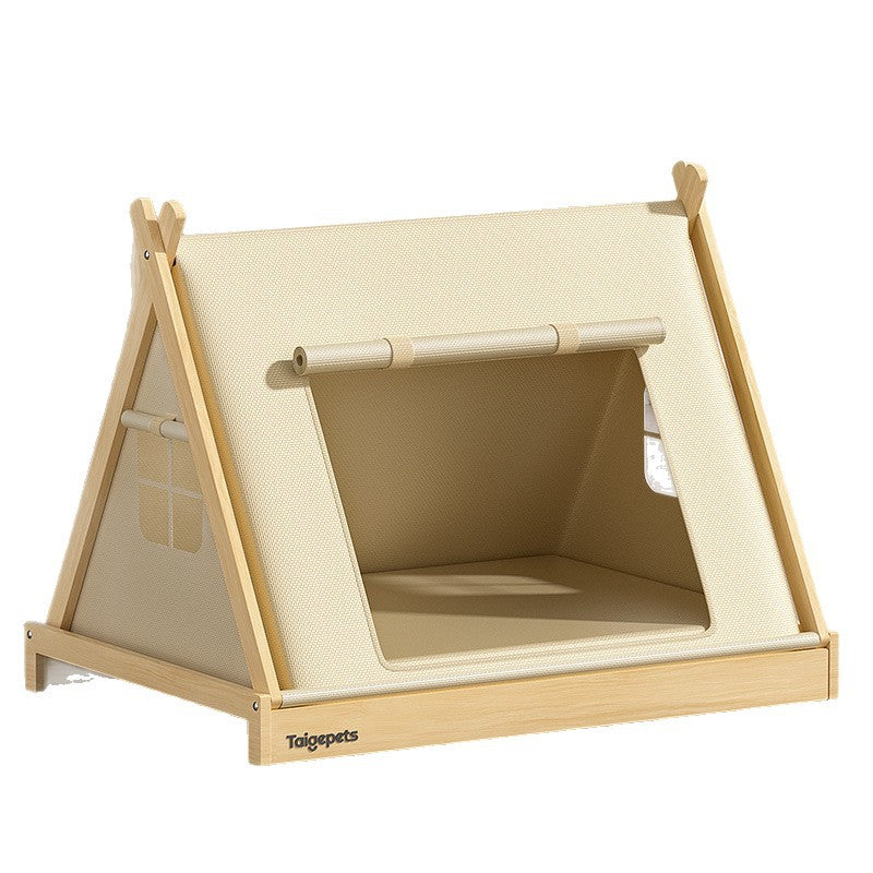 Wooden Pet Bed
