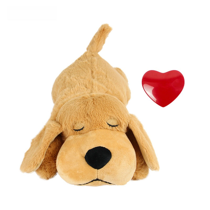 Dog calming heartbeat toy