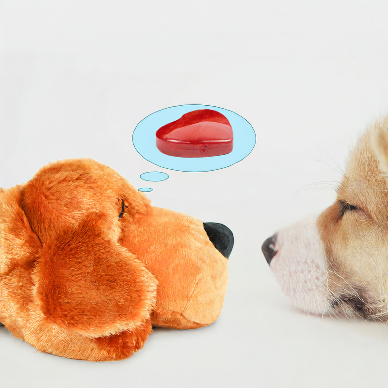 Dog calming heartbeat toy