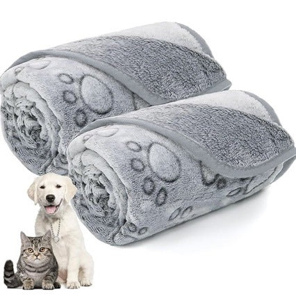 Footprint Pet Blanket